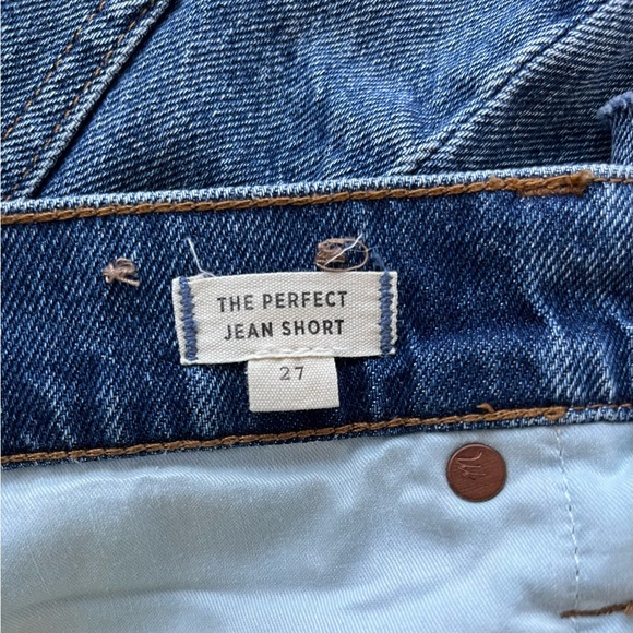 Madewell Perfect Jean Shorts Size 27 - Picture 5 of 6